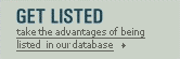 Get Listed Get Listed